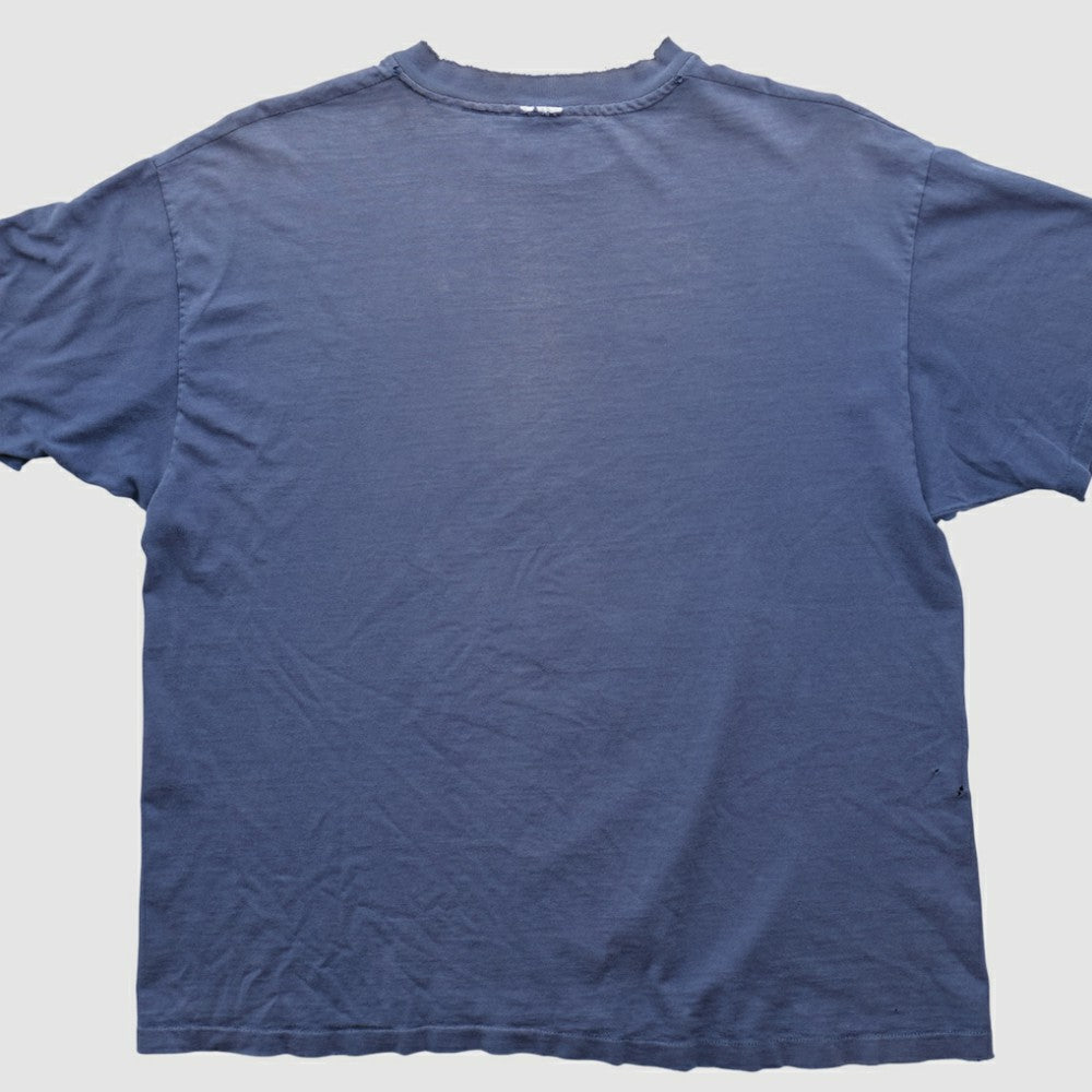 Atlanta Braves Hanes 90s T-shirt Navy Vintage