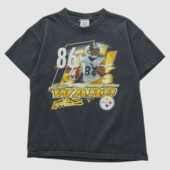 Pittsburgh Steelers NFL 2000s T-shirt - Charcoal Vintage sale