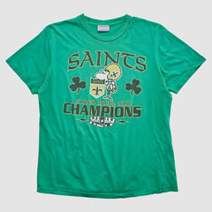 New Orleans Saints Reebok 2010 T-shirt - Green Vintage cheap