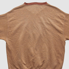 Cleveland Browns CRABLE SPORTSWEAR 90s Pullover Sweatshirt - Tan Vintage cheap