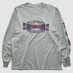 Boston Red Sox 2001 Long Sleeve T-shirt Heather Gray Vintage