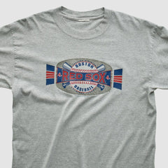 Boston Red Sox 2001 Long Sleeve T-shirt Heather Gray Vintage