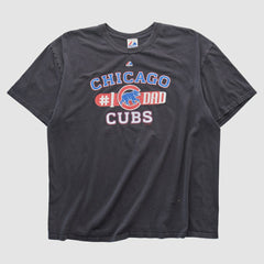 Chicago Cubs Majestic 2010s T-shirt Black Vintage