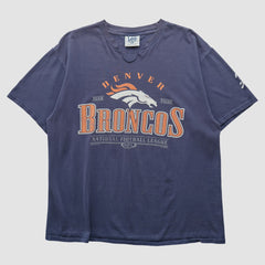 Denver Broncos Lee Apparel 90s T-shirt - Navy Vintage outlet