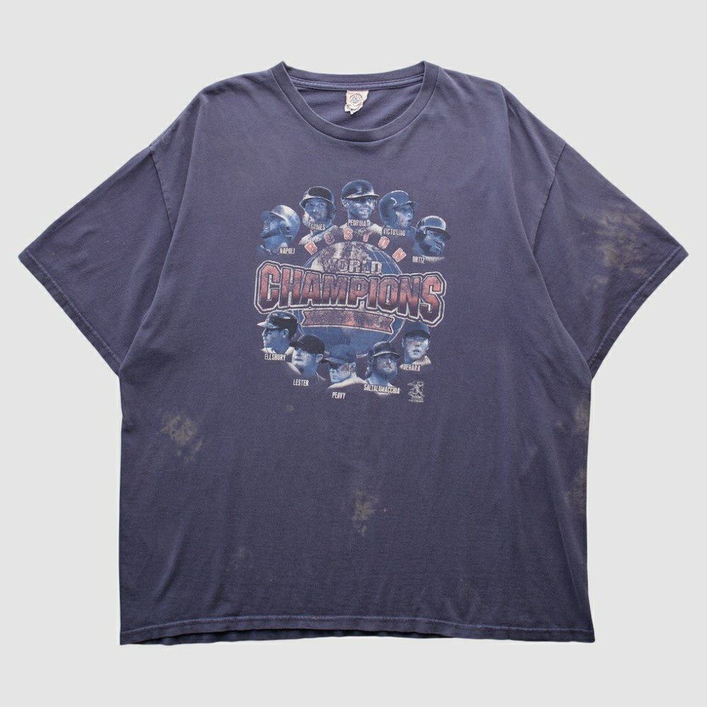 Boston Red Sox Pro Weight 2010s T-shirt Navy Vintage