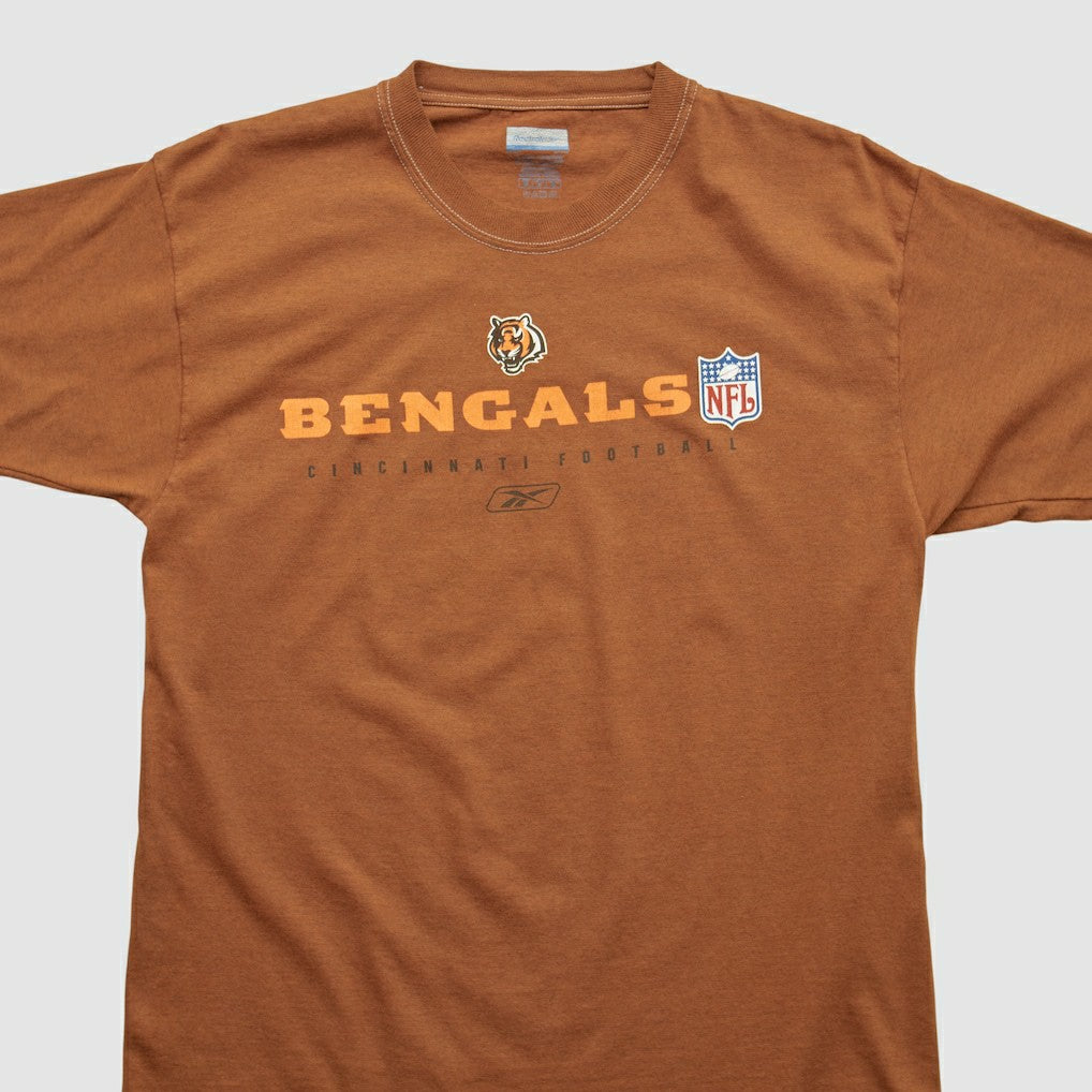 Cincinnati Bengals Reebok 2000s T-shirt - Brown Vintage discount