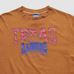 Texas Rangers Bike 90s T-shirt Orange Vintage