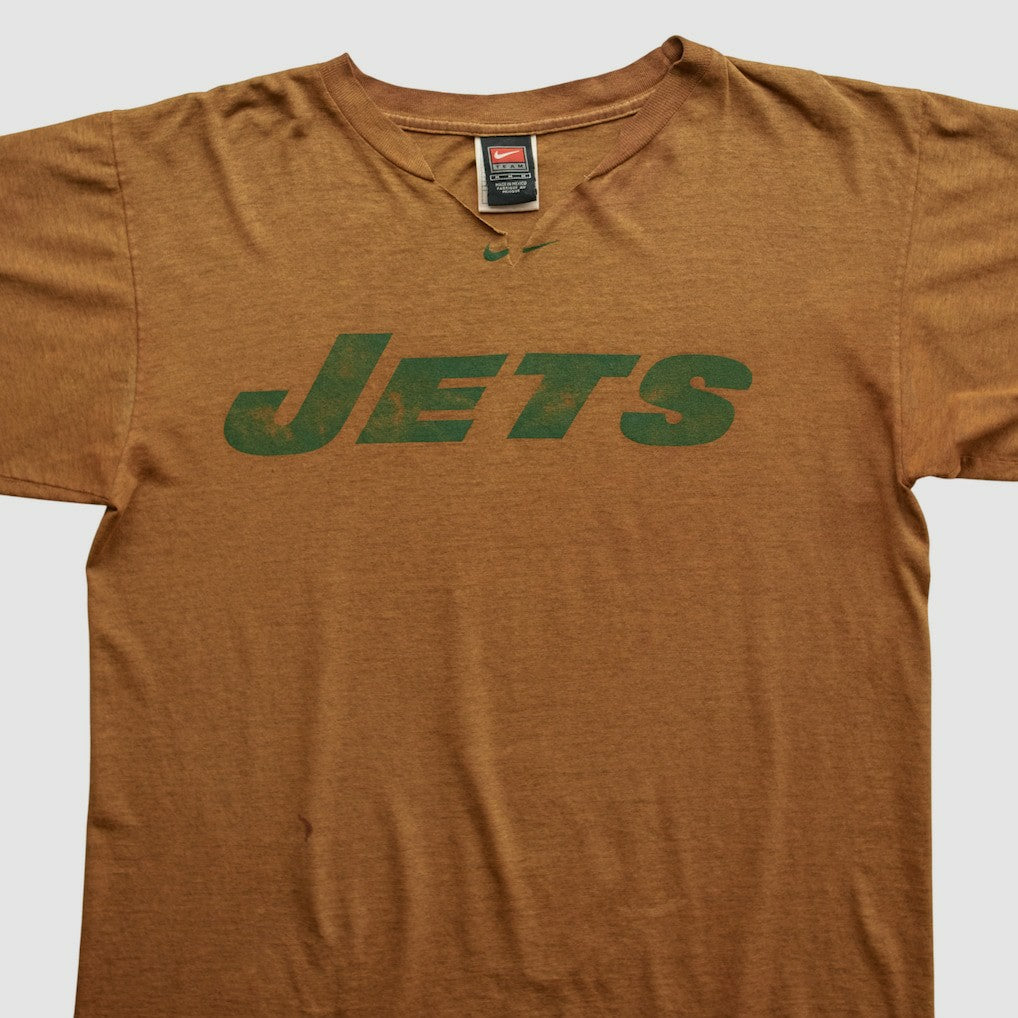 New York Jets 2000s T-shirt - Brown Vintage cheap