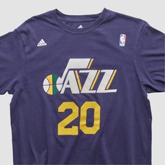 Utah Jazz 2010s T-shirt - Purple Vintage for sale