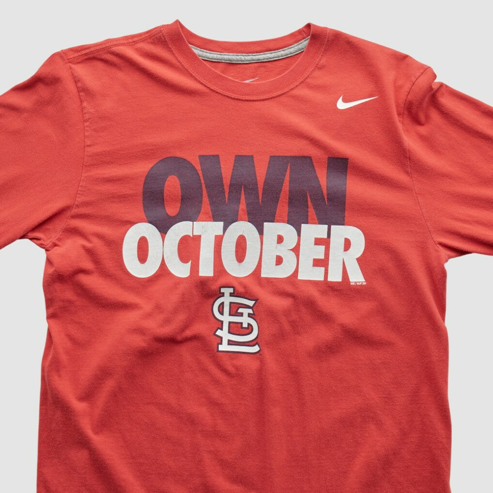 St. Louis Cardinals 2010s Long Sleeve T-shirt Red Vintage