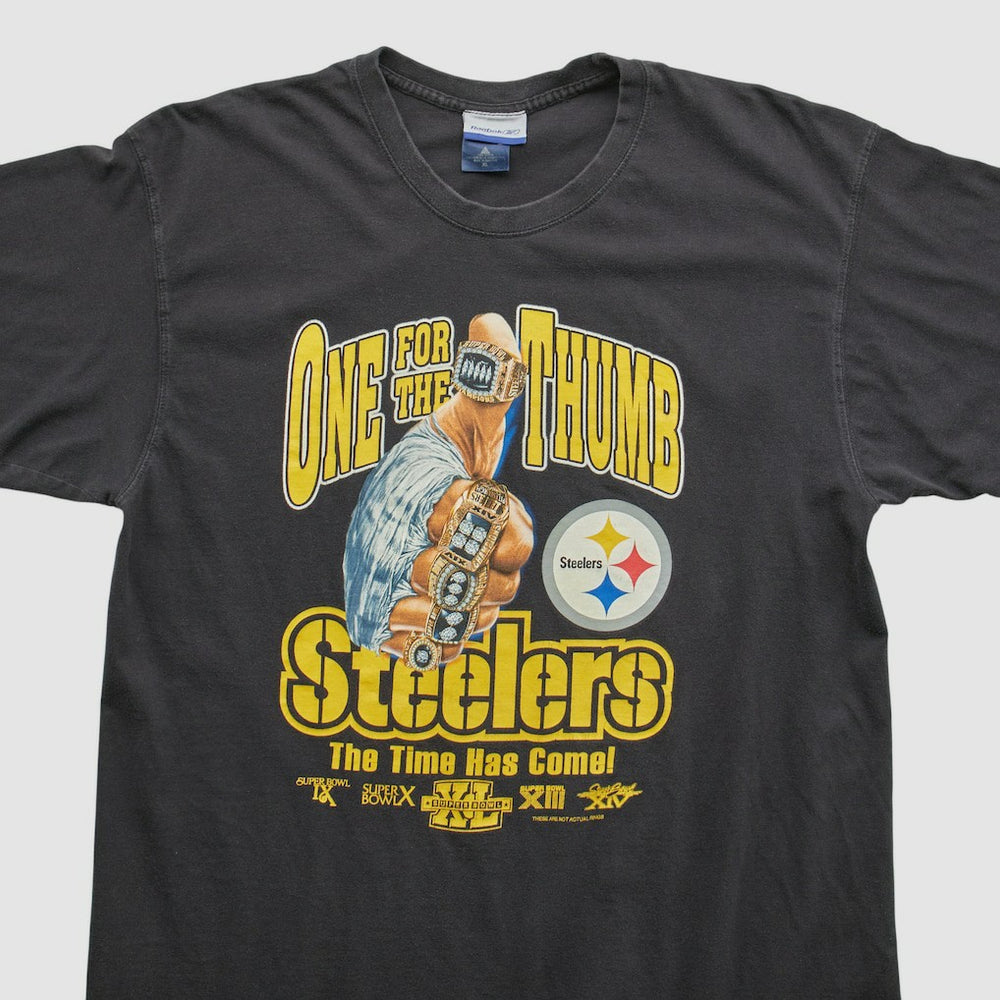 Pittsburgh Steelers Reebok 2000s T-shirt - Black Vintage online