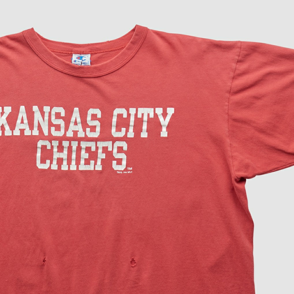 Kansas City Chiefs Champion 90s T-shirt - Red Vintage outlet