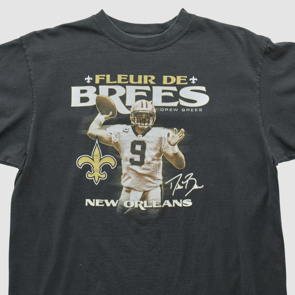 New Orleans Saints Reebok 2000s T-shirt - Black Vintage for sale