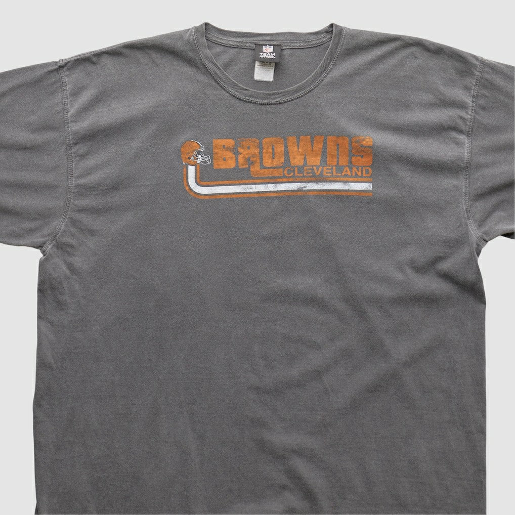 Cleveland Browns NFL 2010s T-shirt - Charcoal Vintage discount