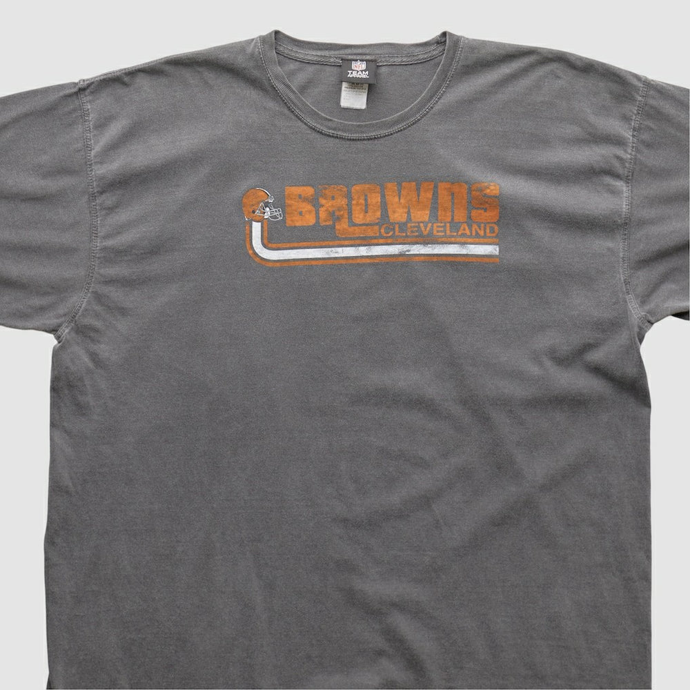 Cleveland Browns NFL 2010s T-shirt - Charcoal Vintage discount