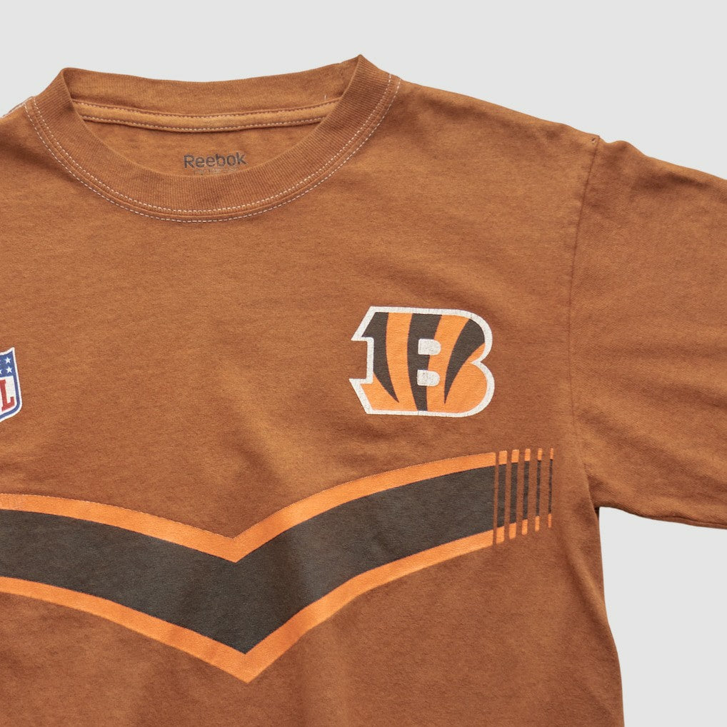 Cincinnati Bengals Reebok 2000s T-shirt - Brown Vintage cheap