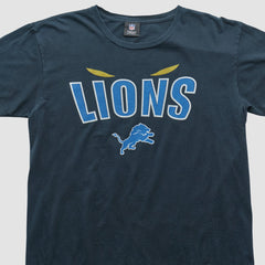 Detroit Lions NFL 2010s T-shirt - Navy Vintage on sale