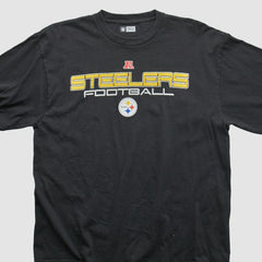 Pittsburgh Steelers NFL 2010s Long Sleeve T-shirt - Black Vintage outlet