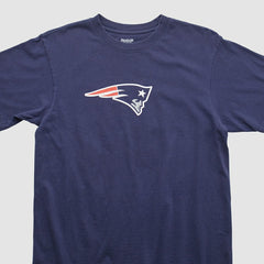New England Patriots Reebok 2000s T-shirt - Navy Vintage for sale