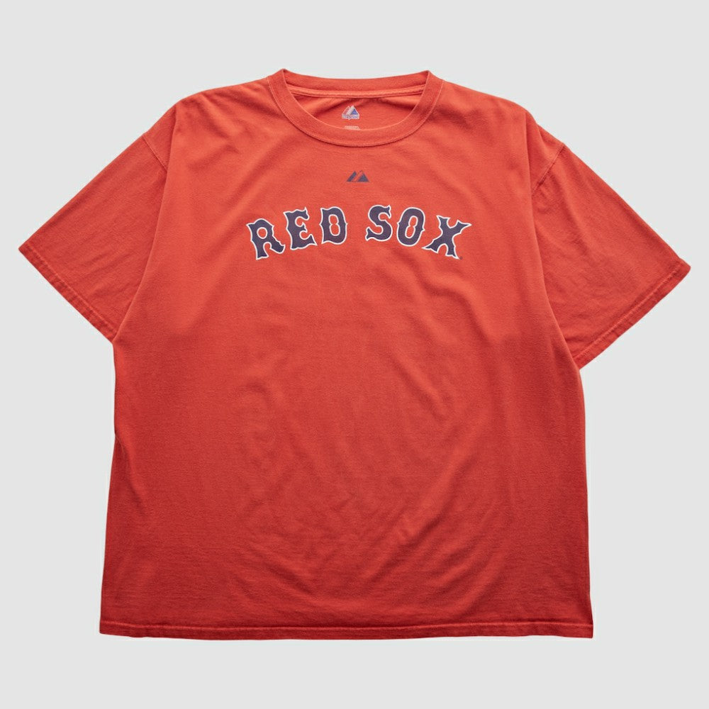 Boston Red Sox Majestic 2000s T-shirt Red Vintage