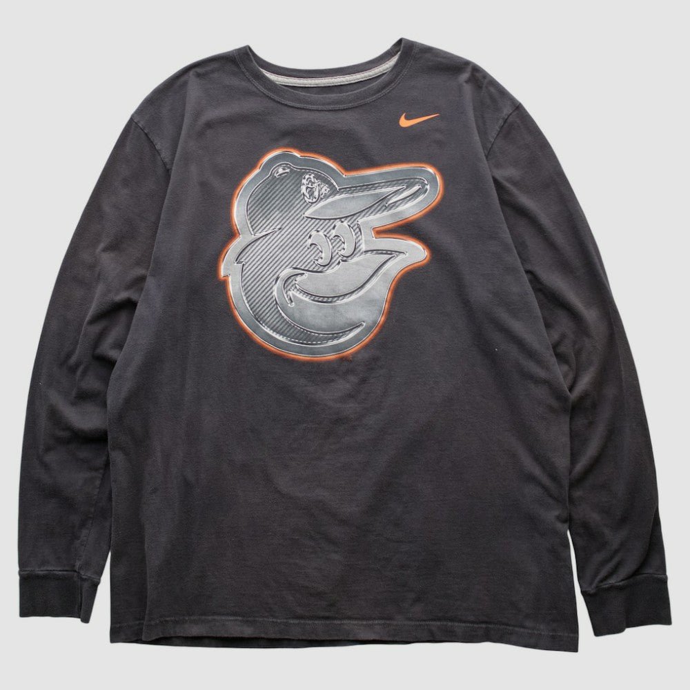 Baltimore Orioles 2010s Long Sleeve T-shirt Black Vintage