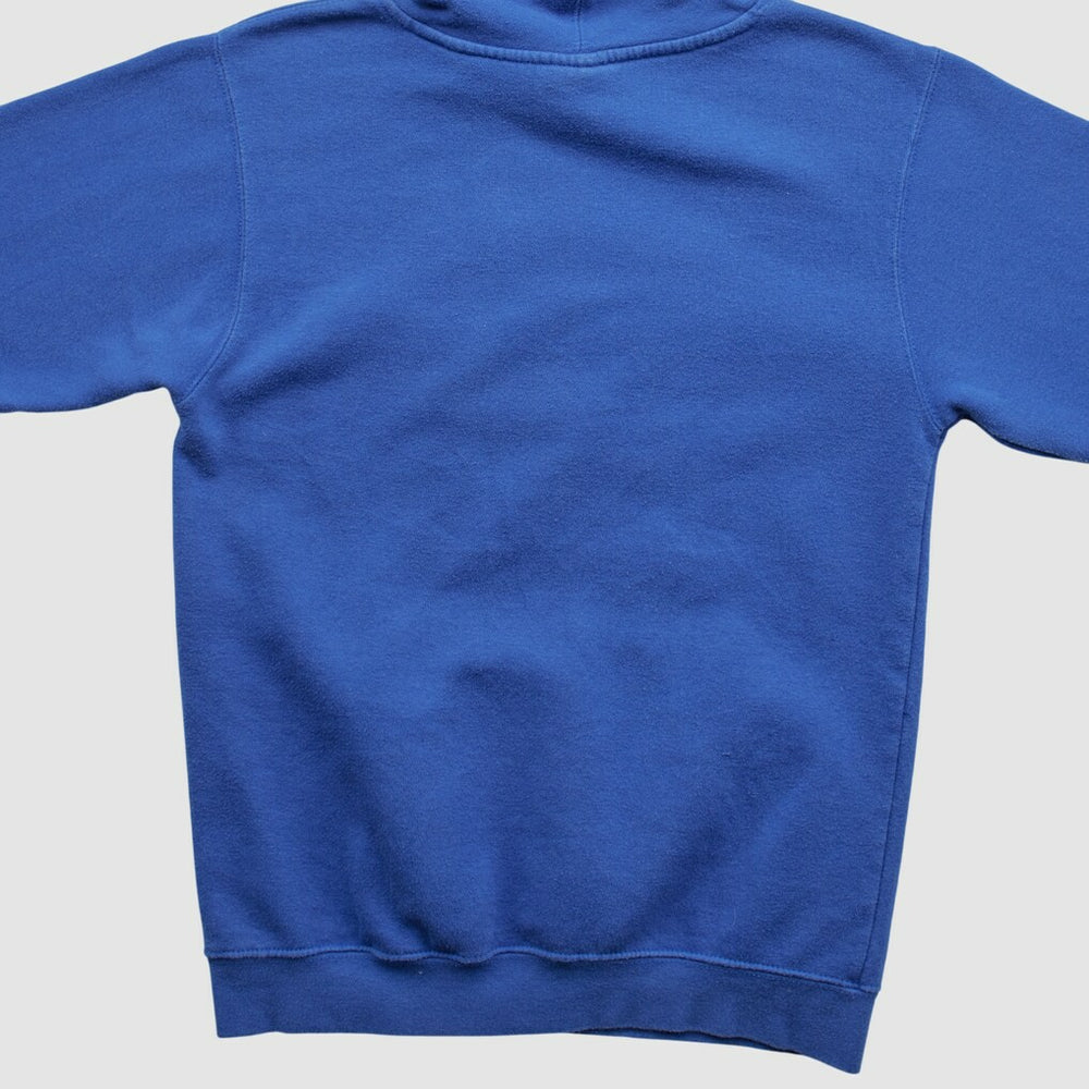 New York Giants Reebok 2000s Hooded Pullover Sweatshirt - Blue Vintage for sale