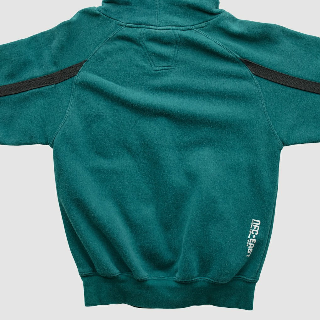 Philadelphia Eagles Reebok 2000s Hooded Pullover Sweatshirt - Teal Vintage online