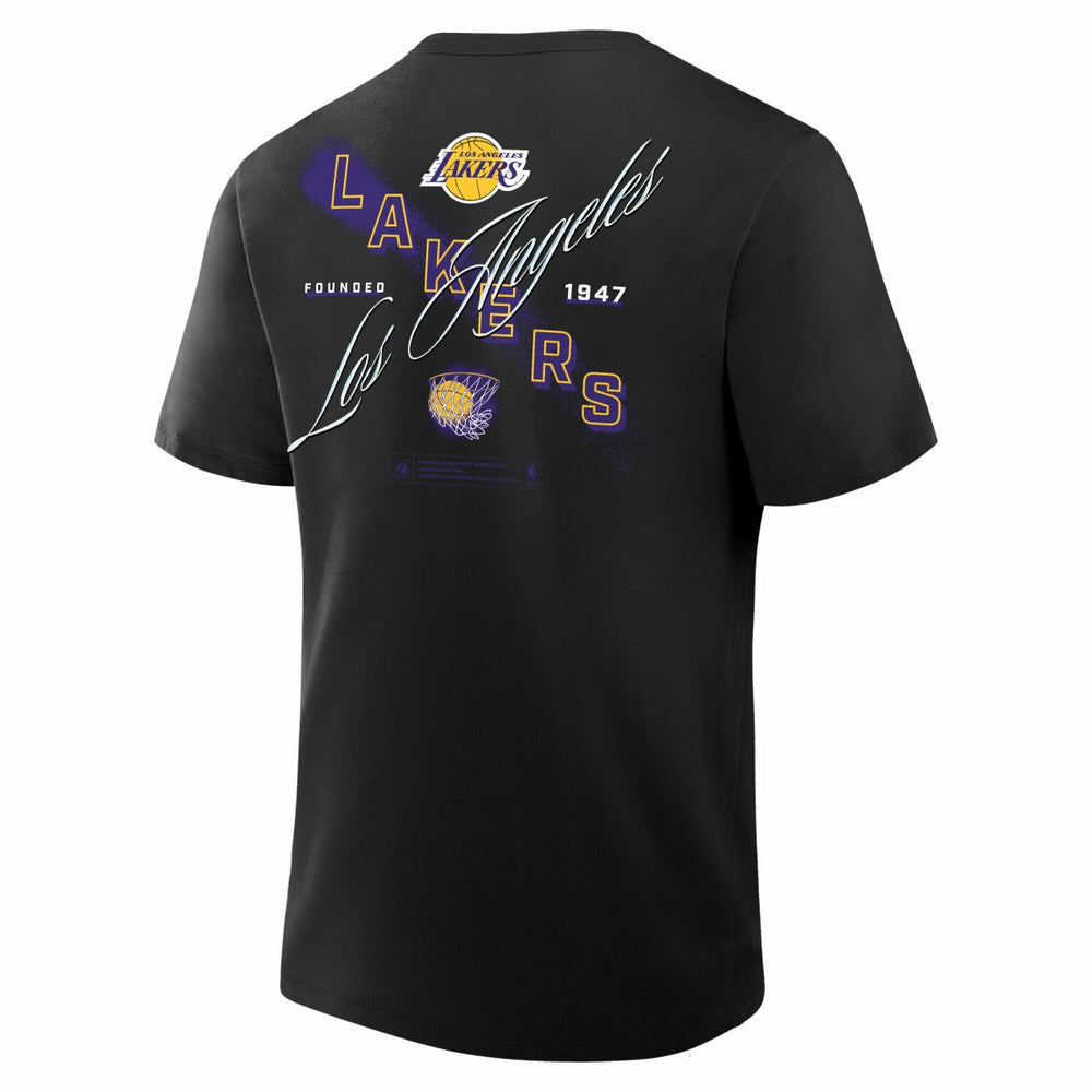 Los Angeles Lakers SOS T-Shirt - Black on sale