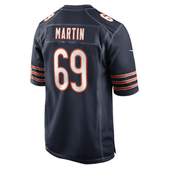 Jeremiah Martin Chicago Bears Team Game Jersey - Navy cheap