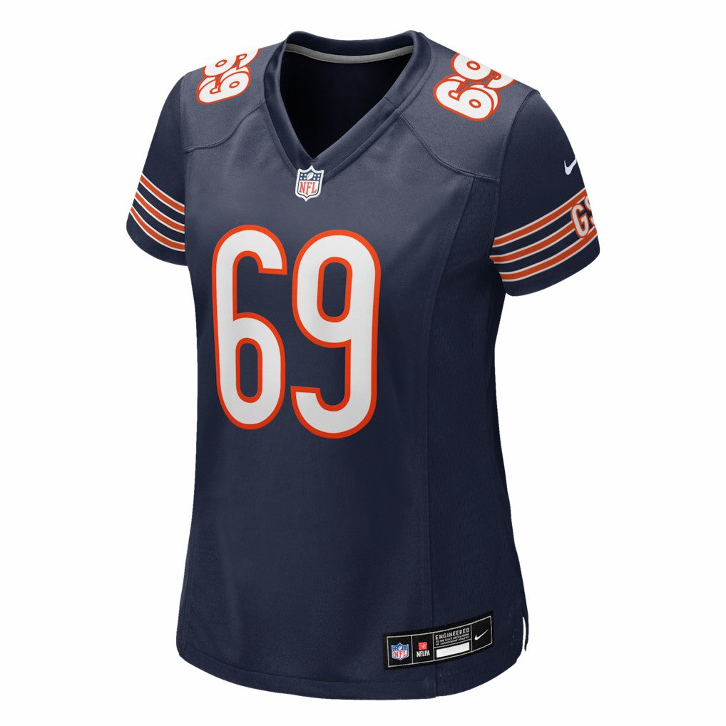 Jeremiah Martin Chicago Bears Women's Team Game Jersey - Navy online
