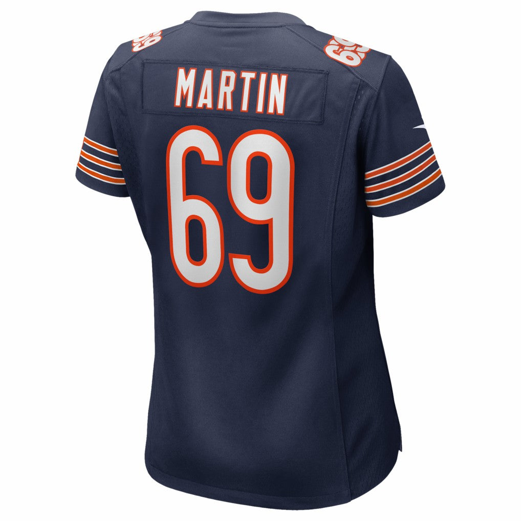 Jeremiah Martin Chicago Bears Women's Team Game Jersey - Navy online