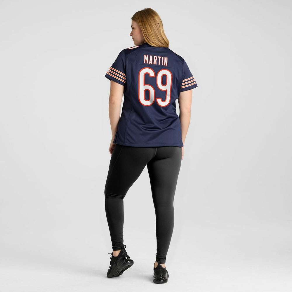 Jeremiah Martin Chicago Bears Women's Team Game Jersey - Navy online