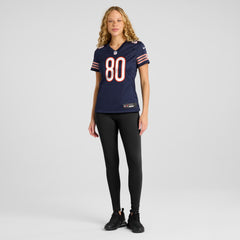 Qadir Ismail Chicago Bears Women's Team Game Jersey - Navy sale