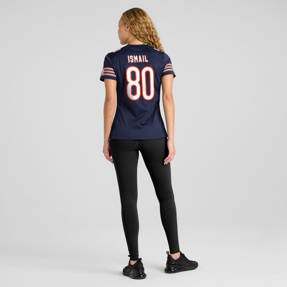 Qadir Ismail Chicago Bears Women's Team Game Jersey - Navy sale