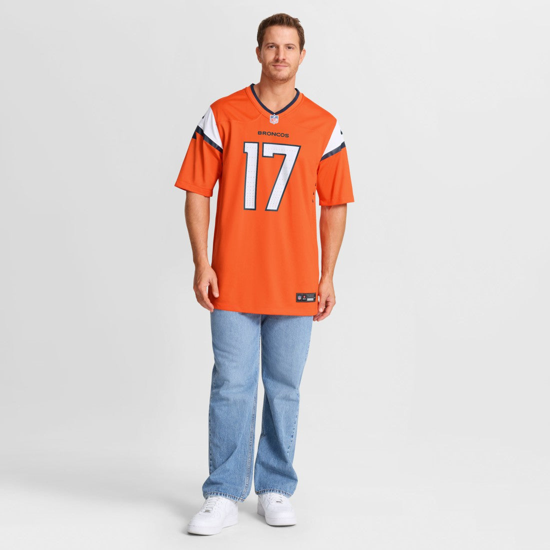 Lil'Jordan Humphrey Denver Broncos Team Game Jersey - Orange online