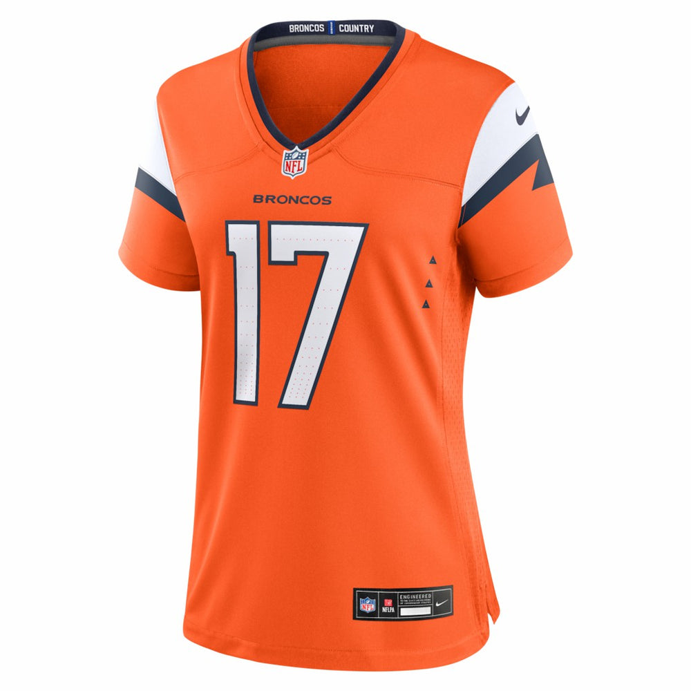 Lil'Jordan Humphrey Denver Broncos Women's Team Game Jersey - Orange online