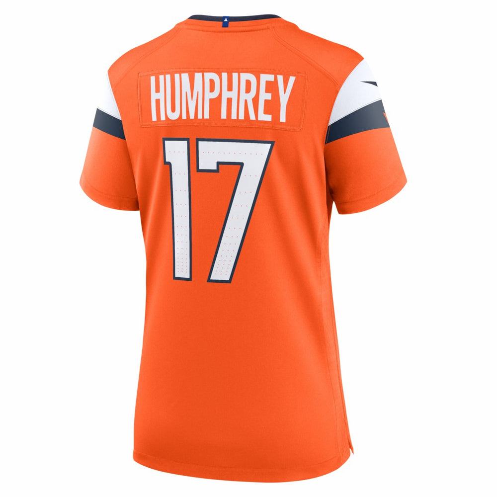 Lil'Jordan Humphrey Denver Broncos Women's Team Game Jersey - Orange online