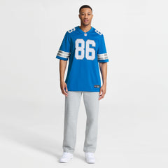Anthony Firkser Detroit Lions Team Game Jersey - Blue on sale