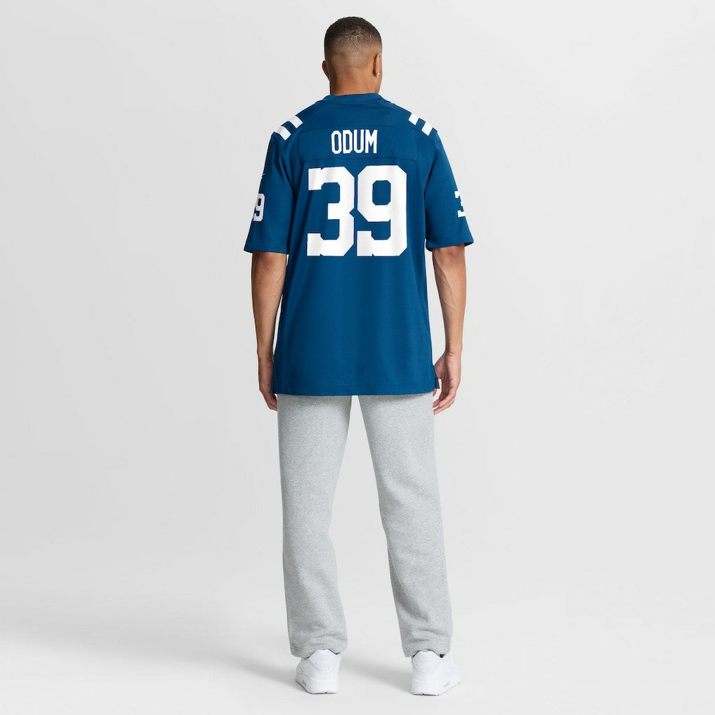 George Odum Indianapolis Colts Team Game Jersey - Royal online