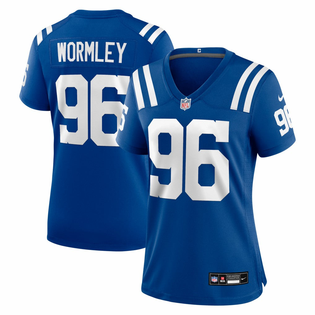 Chris Wormley Indianapolis Colts Women's Team Game Jersey - Royal online