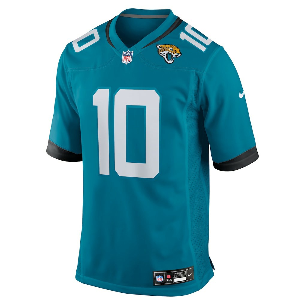 Carter Bradley Jacksonville Jaguars Team Game Jersey - Teal sale