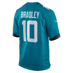 Carter Bradley Jacksonville Jaguars Team Game Jersey - Teal sale