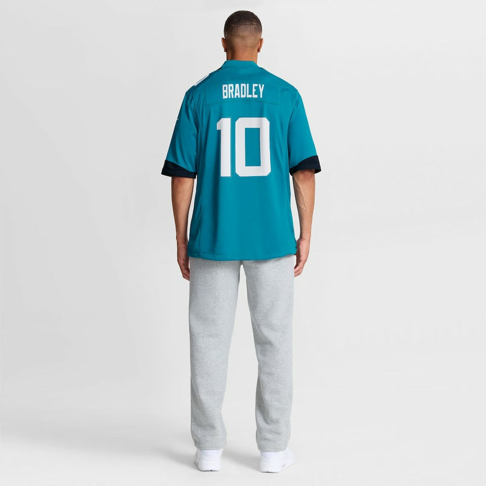 Carter Bradley Jacksonville Jaguars Team Game Jersey - Teal sale
