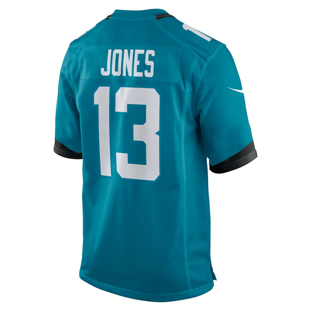 Tim Jones Jacksonville Jaguars Team Game Jersey - Teal online