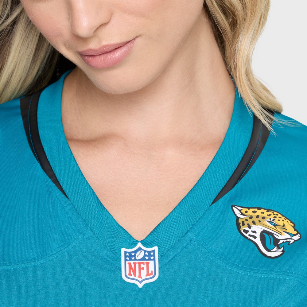 Tim Jones Jacksonville Jaguars Women's Team Game Jersey - Teal discount
