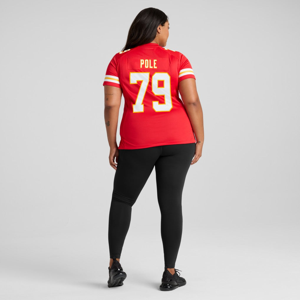 Esa Pole Kansas City Chiefs Women's Team Game Jersey - Red online