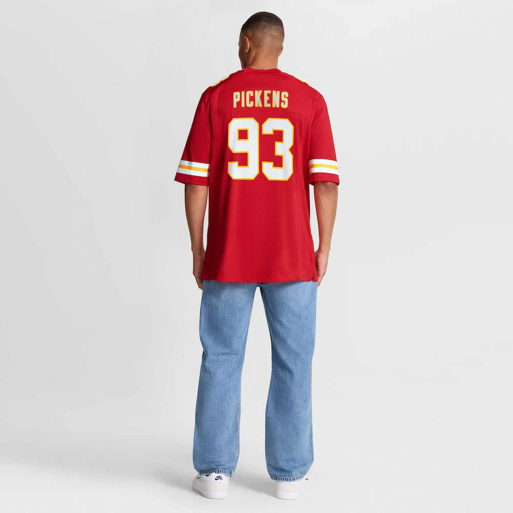 Zacch Pickens Kansas City Chiefs Team Game Jersey - Red sale