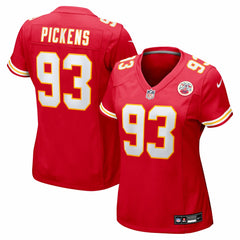 Zacch Pickens Kansas City Chiefs Women's Team Game Jersey - Red online