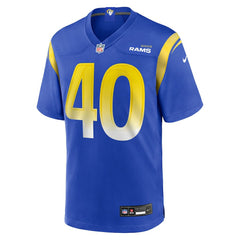 Jesse Luketa Los Angeles Rams Team Game Jersey - Royal on sale
