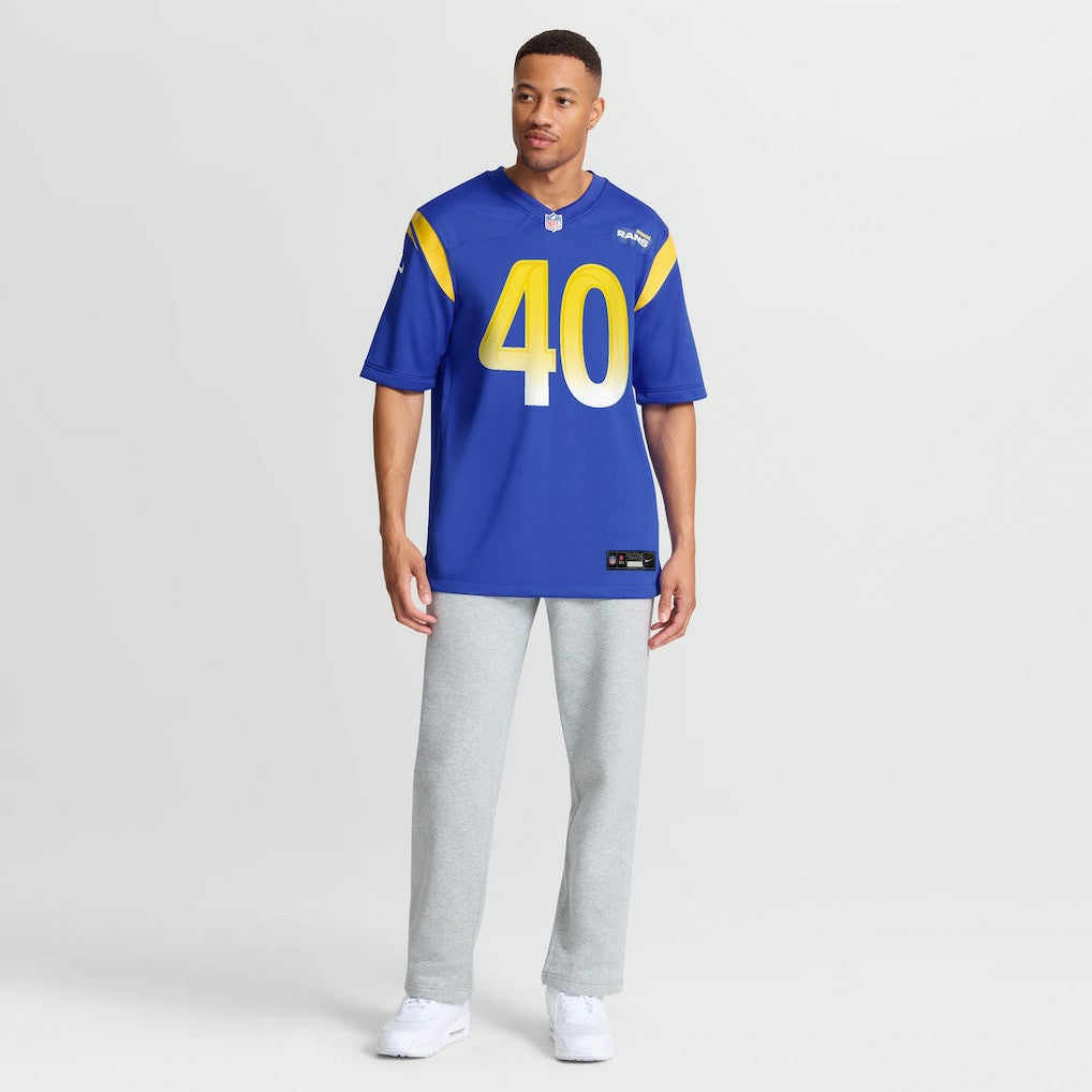 Jesse Luketa Los Angeles Rams Team Game Jersey - Royal on sale